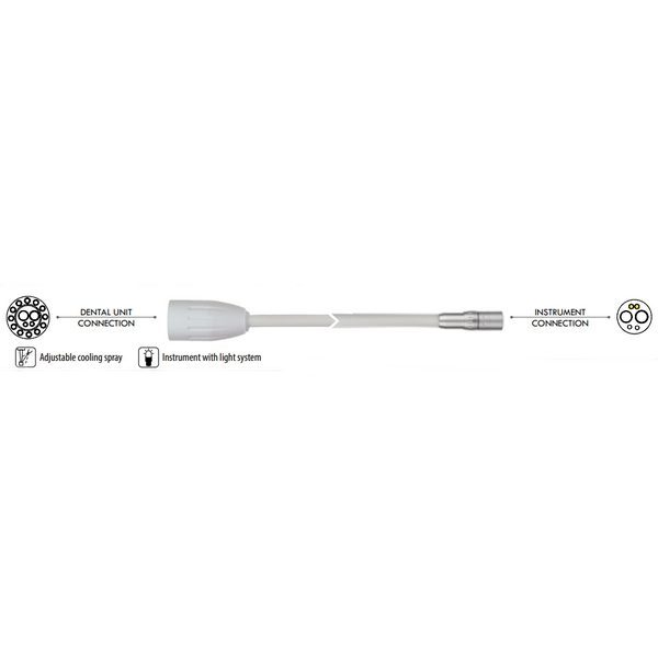 TKD Instrumentenschlauch mit Licht passend für KaVo® 1350mm TKD 2025-07-15 2